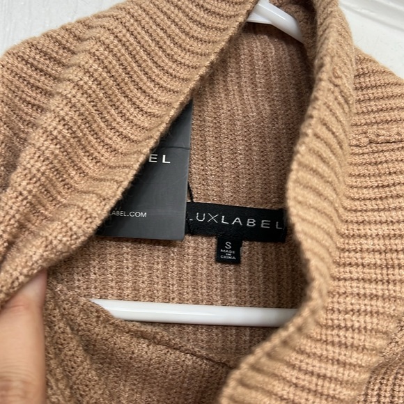 Jluxlabel tan sweater dress - Picture 2 of 5